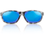 Redfin Polarized Jekyll Sunglasses, Black Tortoise Frame, Coastal Blue Polarized Lens, One Size, 1608