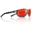 Redfin Polarized Jekyll Sunglasses, Black Tortoise Frame, Hull Red Polarized Lens, One Size, 1609