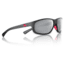 Redfin Polarized Jekyll Sunglasses, MBlack Frame, Dark Shad Mirror Polarized Lens, One Size, 1602