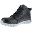Reebok Sublite Cushion Athletic Mid Cut, Alloy Toe Work Shoe - Mens, Medium, Waterproof, Black/Grey, 4, 690774498860