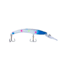 Reef Runner Deep Diver 800 Rattling Minnow, 28ft Diving Depth 6 3/16in, 5/8oz, Floating, Glow Blue Wonderbread, 800152
