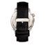 Reign Bauer Automatic Semi-Skeleton Leather-Band Watch, Silver/White, One Size, REIRN6001