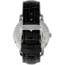 Reign Belfour Automatic Skeleton Leather-Band Watch, Silver/Black, One Size, REIRN3607