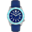 Reign Francis Leather-Band Watch w/Date, Blue, One Size, REIRN6307