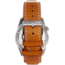 Reign Francis Leather-Band Watch w/Date, Brown/Blue, One Size, REIRN6304