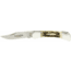 Remington Cutlery 2025 Bullet Ole Granddad Folding Knife, 3.73in, 440C Stainless Steel Satin Clip Point Blade, Natural Bone Handle, R15697