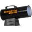 Remington Liquid Propane Forced Air Heater, Variable Output, 60,000 BTU, Black, Medium, REM-60V-GFA-B