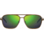 Revo Horizon Sunglasses, Satin Bronze Frame, Evergreen Photo Lens, Medium, RE 1193 02 GNP