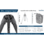 Revolve Ultra Compact Tripod - Model 210, Black, TT100319001S