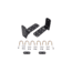 Rhino Rack Batwing Tubular Rack Bracket Kit, 31103
