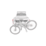 Rhino Rack Bike Bar Adapter, 2.4 lb, RBCA021