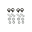 Rhino Rack Pioneer Eye Bolt Kit, 4Pcs, 43178