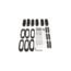 Rhino Rack RCP Base Kit 200 Series LC 11/07, 6 Pcs, RCP17-BK