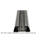 Rhino Rack RTV Track Set, 1280mm, Black, RTV128