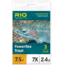 RIO Products Powerflex Trout Leader, 12ft, 5X, 3 Pack, RIO-24052