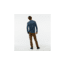 Smartwool Ripple Ridge Half Zip Sweater-Men's, Bright Cobalt H-Medium Gray Heather, Large, SW000296B20-L