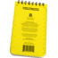 Rite in the Rain 3X5 NOTEBOOK - EMS, Yellow, 3 x 5 112