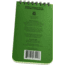 Rite in the Rain 3X5 NOTEBOOK - GREEN, Green, 3 x 5 935