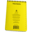 Rite in the Rain 4X6 NOTEBOOK - YELLOW, Yellow, 4 x 6 146