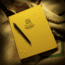 Rite in the Rain Bound Book - Fabrikoid Cover - Universal, Yellow, 4 3/4 x 7 1/2 370F