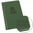 Rite in the Rain Bound Book,Fabrikoid Cover,4 3/4x7 1/2in,Green 970F