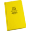 Rite in the Rain BOUND BOOK - FABRIKOID COVER -TRANSIT, Yellow, 4 3/4 x 7 1/2 300F