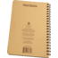 Rite in the Rain SPIRAL NOTEBOOK - TAN - UNIVERSAL, Tan, 4 5/8 x 7 973T