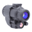 RIX RENV-M 1x25mm Enhanced Night Vision Monocular, Gen 2+, 64 lp/mm, w/ White Tubes 1400 FOM, Black, Small, RENVMW14