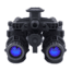 RIX RNV-31 1x25mm Night Vision Binoculars With White Tubes 1800 FOM, Black, Small, RNV31W18