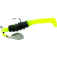 Road Runner Slabalicious Jig w/Spinner, 1 Rig Bait, 1 Body, Chartreuse/Black/Chartreuse, 1/16oz, 702-030