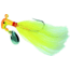 Road Runner Striper Bucktail Jig w/Spinner, Yellow, 1/2oz, Strip Card, 1006-002