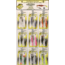 Road Runner Tommy Skarlis Awesome Walleye Runners Lures 9 Peg/27 Pack Display, KIK-TSL