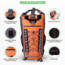 Rockagator Hydric Series Waterproof Backpack, 40L, Green, HDC40GRN