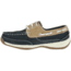 Rockport Sailing Club Boat Shoe - Womens, 6 US, Wide, Navy Blue/Tan, RK670-BLU/TN-6-WOMEN-W
