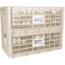 Roots &amp; Harvest Collapsible Egg Crate, Tan, 25 x 13 x 10-1/4in, 1707