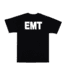 Rothco 2-Sided EMT T-Shirt, Black, Small, 6676-Black-S