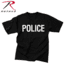 Rothco 2-Sided Police T-Shirt, Small, 6612-S