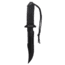Rothco 7 Inch Paracord Knife with Fire Starter, Black, 3679-Black