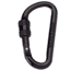 Rothco 80MM Locking Carabiner, Black, 294-Black