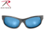 Rothco 9MM Sunglasses, Blue / Mirror, 4356-BlueMirror