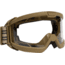 Rothco ANSI Ballistic OTG Goggle System, Interchangeable Smoke/Clear/Yellow Lenses, Coyote Brown Frame, 10738-CoyoteBrown
