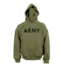 Rothco Army PT Pullover Hooded Sweatshirt, Olive Drab, Small, 9172-OliveDrab-S