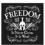 Rothco Athletic Fit Freedom T-Shirt, Mens, Black, Small, 1187-870