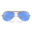 Rothco Aviator Air Force Style Sunglasses, Blue, Military Printed Case and Box, 10200-Blue-MilitaryPrintedCaseBox