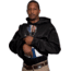 Rothco Bearded Skull Concealed Carry Hoodie - Mens, Black, Small, 52080-S