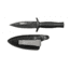 Rothco Black Raider II Boot Knife, 3in Stainless Steel Dagger Blade, 6.5in Overall Length, Black, 3139