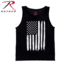 Rothco Distressed U.S. Flag Tank Top, Small, 6622-S