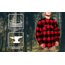 Rothco Buffalo Plaid Quilted Lined Jacket - Mens, Red, Small, 10146-S