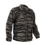 Rothco Camo BDU Shirt, Tiger Stripe Camo, M, 7990-TigerStripeCamo-M