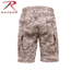 Rothco Camo BDU Shorts, Tri-Color Desert Camo, Large, 7672-Tri-ColorDesertCamo-L